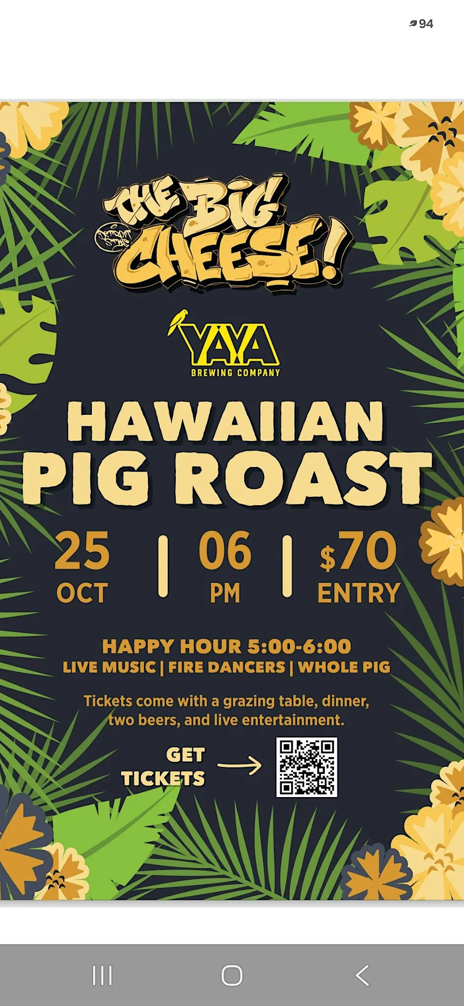 The Big Cheese Pig roast