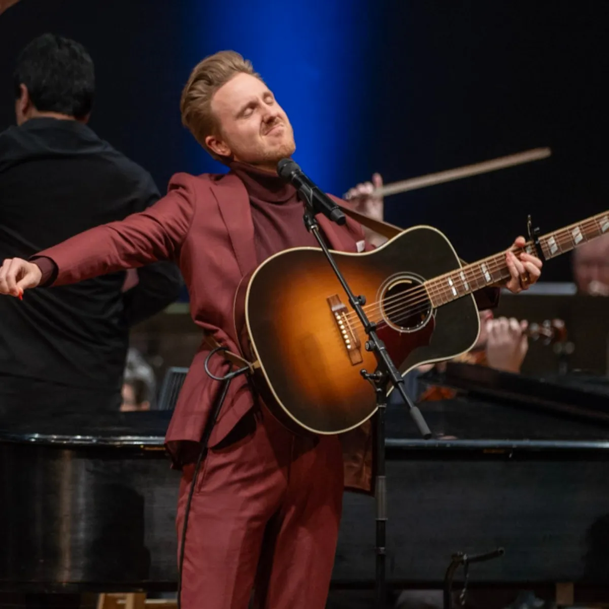 Cody Fry with the Spokane Symphony